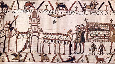 Weather Cock or wind vane Bayeaux tapestry